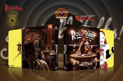 ROGER RABBIT - CINEMUSEUM – FULL SLIP – STEELBOOK – ITA – ENG – 4K + BLU-RAY - Image 1 of 4