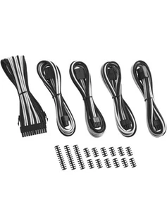 CableMod Classic ModMesh Cable Extension Kit - 8+6 Series-Black and White - Afbeelding 1 van 2