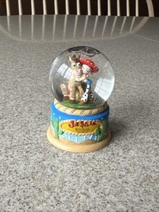 Vintage 1999 Disney Pixar Toy Story 2 Jessie & Bullseye Miniature Snow Globe - Picture 1 of 5