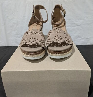 Nicole Bonita Sandalia Taupe Medio Talla 8.5 NUEVA Foto 1 de 4