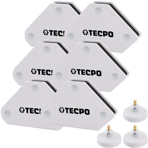 6x TECPO MAGNET SCHWEIßWINKEL SET 4kg 9 lbs MAGNETWINKEL WINKEL + MASSEKLEMMEN - Bild 1 von 5
