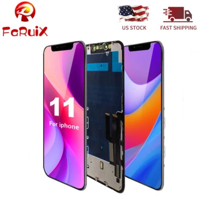 FARUIX For iPhone 11 LCD 3D Touch&Face ID Display Screen Replacement Digitizer Assembly