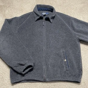 Vintage Polo Ralph Lauren Polartec Fleecejacke Full Zip Bomber Herren Gr. L Pony - Bild 1 von 8