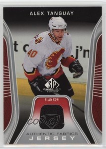 2006-07 SP Game Used Edition Authentic Fabrics Jersey Alex Tanguay #AF-AT