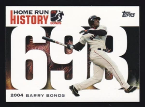 2006 Topps Series 1 #BB698 BARRY BONDS Home Run History Insert SF Giants - Picture 1 of 2