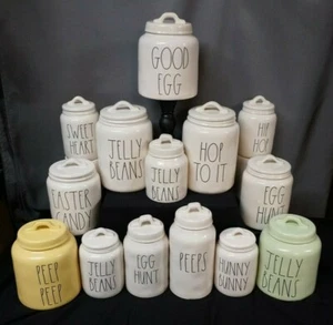 RAE DUNN OSTERKANISTER HASE TOPPER KANISTER - Bild 1 von 16