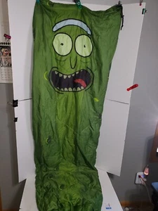 Rick and Morty Pickle Rick Schlafsack mit Tragetasche Erwachsene Schwimmen Cartoon - Bild 1 von 12