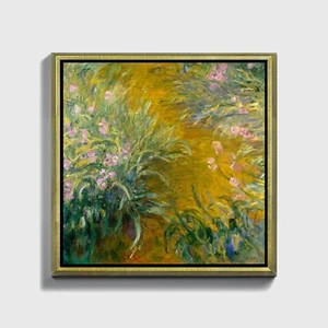 Stampa su Carta, Tela, Quadro o Cornice Claude Monet The Path through the Irises - Imagen 1 de 9