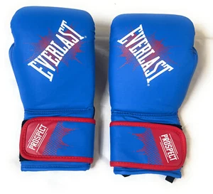 Everlast Youth Prospect Training Boxing Gloves, 8oz, Blue/Red, P00001644 - Picture 1 of 4