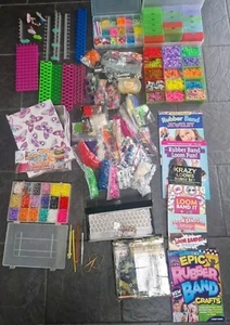 Large Loom Band Bundle & Jewellery Making Kit Inc lot of bands & tools. - Picture 1 of 8