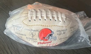 Vintage Burger King 2000 NFL Cleveland Browns Mini Football Defense New In Bag - Picture 1 of 3