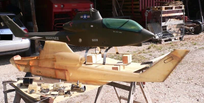 Schlüter Bell Cobra Orginal fertig, zusätzlich neuer Rohbaurumpf und Ersatzteile - Bild 1 von 4