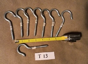 8 National Hardware 4&1/2" Ceiling Hooks - Picture 1 of 1