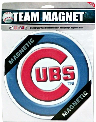 Chicago Cubs 8" Bullseye Magnet-4599 Cover