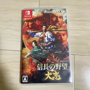 Nobunaga's Ambition Nintendo Switch Koei Tecmo Simulation Game with Case Japan 6 - Picture 1 of 5