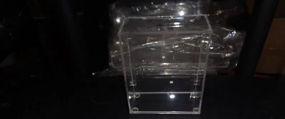 ACRYLIC CASE 6  1/8 H X5 W X 2 1/4 D ANY ITEM THAT FITS INSIDE THE  ACRYLIC CASE - Image 1 of 4