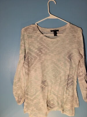 Suéter suéter tejido Forever 21 para mujer talla M Foto 1 de 4