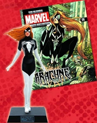 Eaglemoss Figurine Arachne #174 Classic Marvel Collection Magazine - Image 1 of 4