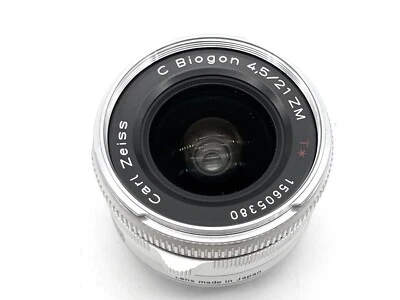 Carl Zeiss C BIiogon T* 21mm F/4.5 ZM Lens for Leica M Mount #15605380 - Image 1 of 4