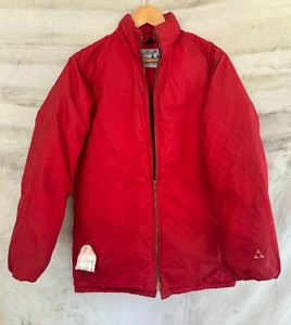 VTG 80s-90s Gerry Ski Snowboard Down Coat Jacket Parka Puffer Men's Size S • Red - Picture 1 of 16