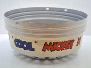 Vintage Disney Mickey n Minnie Mouse 4 Ceiling Motor Shell Fan Parts 80s - Picture 1 of 4
