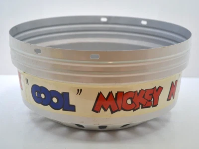 Vintage Disney Mickey n Minnie Mouse 4 Ceiling Motor Shell Fan Parts 80s - Image 1 of 4