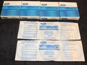 66-67 Ford Mustang GT Fairlane Cougar Comet Cyclone NOS 390 Std PISTON RINGS SET - Picture 1 of 3