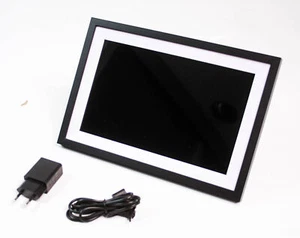 Ikismet P200 Digitaler Bilderrahmen WiFi Fotorahmen TF Speicher HD Touchscreen - Bild 1 von 3
