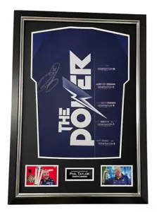 Gerahmtes Phil Taylor signed SHIRT handsigniert mit COA Echtheitszertifikat - Bild 1 von 5