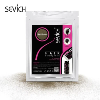 Care Thicken Sevich Hair Building Fibers Refill Hair Loss 25/50//100g Powder - Image 1 of 4