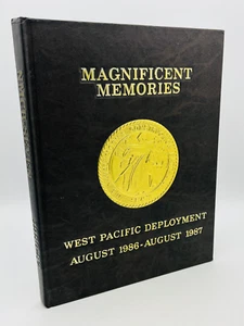 NCMB 7 Mobile Construction Battalion Seven - Western Pacific Cruise Book 1986-87 - Imagen 1 de 11