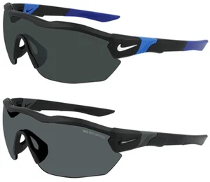 Nike Show X3 Elite Men's Semi-Rimless Shield Wrap Sunglasses - DJ2028 - Picture 1 of 6