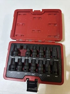Mac Tools 14 Piece Half Inch Drive SAE And Metric Advanced Impact Hex Driver - Picture 1 of 2