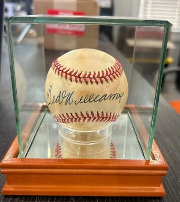 Rawlings Ted Williams Single Signed Baseball - JSA Authentication - Image 1 of 4