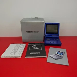 Nintendo Game Boy Advance SP Blu - Scatola - Manuali - Caricabatterie - Imagen 1 de 14