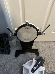 Roland KD-80 Mesh Head V-Kick V-Drum Trigger Bass Drum Pad - White - Picture 1 of 2