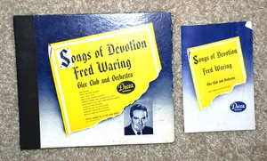 Songs Of Devotion Fred Waring Glee Club Vol One - Box Set Decca Records 1945 - Imagen 1 de 23