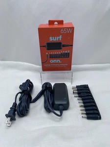 ADAPTADOR de carga universal para portátil Surf Onn 65W 10 puntas intercambiables NUEVO - Imagen 1 de 10