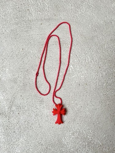 CHROME HEARTS Collana Gomma Cuori Cromati Valutati FNO Edizione Limitata Importazione Giappone ecc