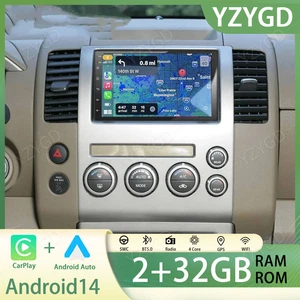 For Nissan Pathfinder 2005-2010 7" Car Radio Stereo Android 14 Carplay GPS WIFI - Picture 1 of 24