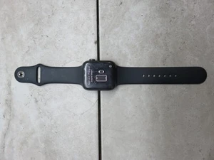 Apple Watch Series 5 - 44mm - kosmiczna szarość - tylko WiFi - GPS - PĘKNIĘTY - Zdjęcie 1 z 3