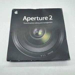 Genuine Apple Aperture Version 2.0 software DVD MODEL N0: MB284Z/A incl booklets - Picture 1 of 3