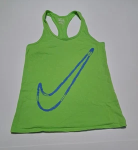 Camiseta sin mangas The Nike para mujer pequeña verde ropa deportiva - Imagen 1 de 6