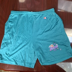 Vintage 90s  Charlotte Sting WNBA Basketball Shorts Size Medium - Picture 1 of 4