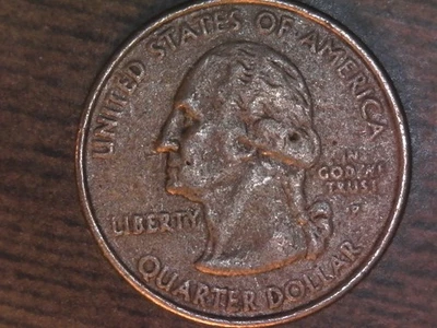 2003-P Arkansas State Quarter Multiple Errors - Image 1 of 4
