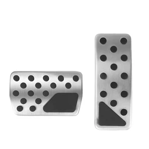 Steel Gas Brake Pedal Pad Cover Accessories For 2011-2020 Jeep Grand Cherokee - Picture 1 of 13