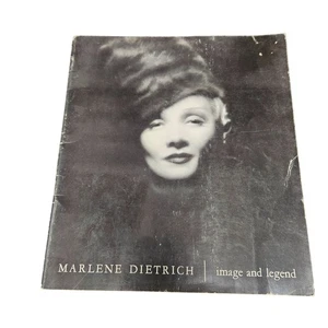 Marlene Dietrich "Image And Legend" ORIGINAL Exhibition Brochure MoMA 1959 - Picture 1 of 10