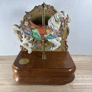 VTG American Carousel Tobin Fraley LE 611/4500 Light Up Music Box. READ - Picture 1 of 13