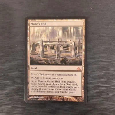 Maze's End LP Dragon's Maze DGM English Regular MTG  - Image 1 of 2