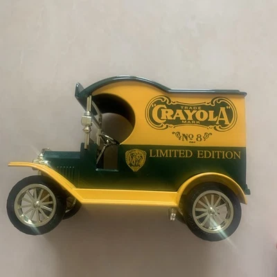 Crayola 1912 Ford Delivery Car Limited Edition Die Cast Coin Bank Boxed 1:24 - Image 1 of 4